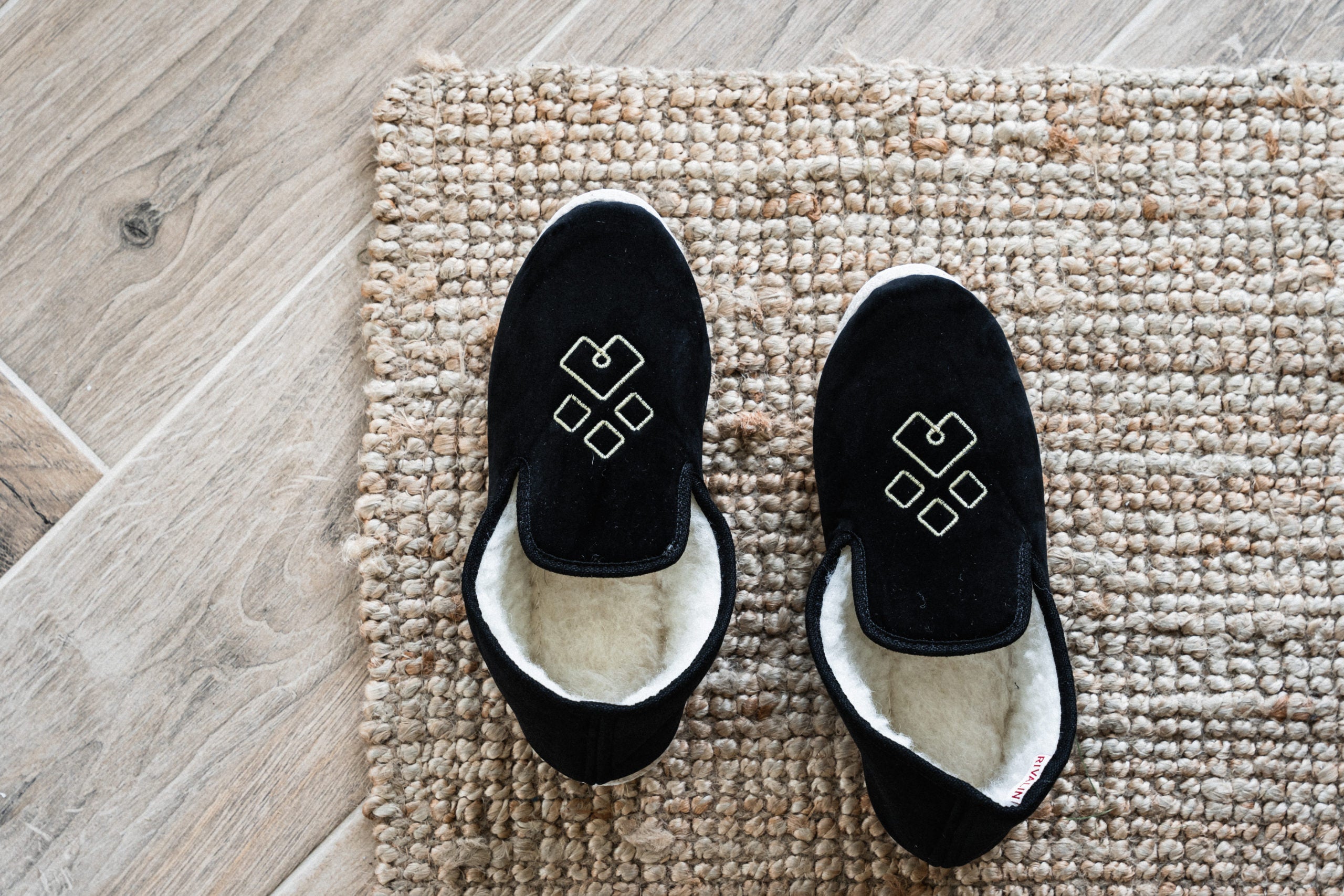 Chaussons adultes Malo noir