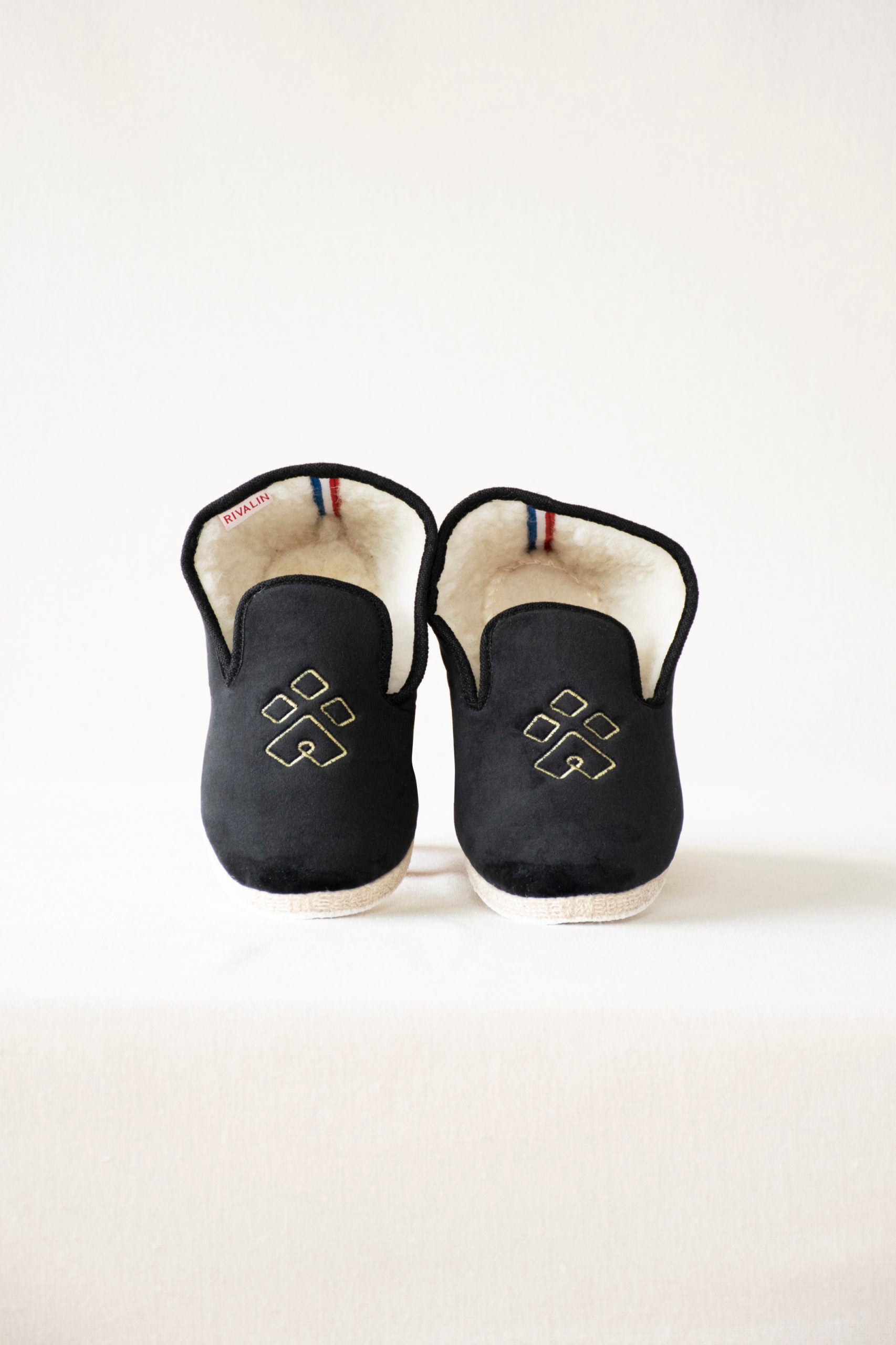 Chaussons adultes Malo noir