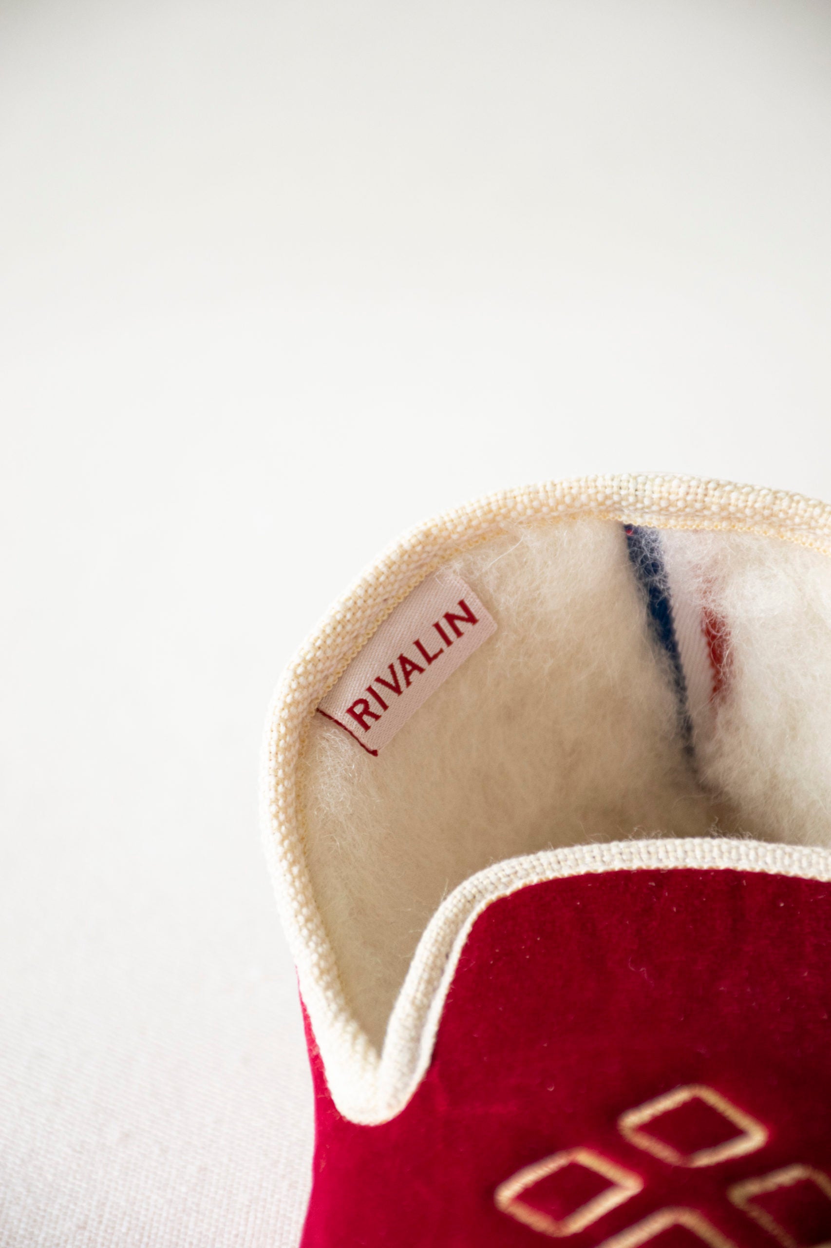 Chaussons adultes Malo rouge