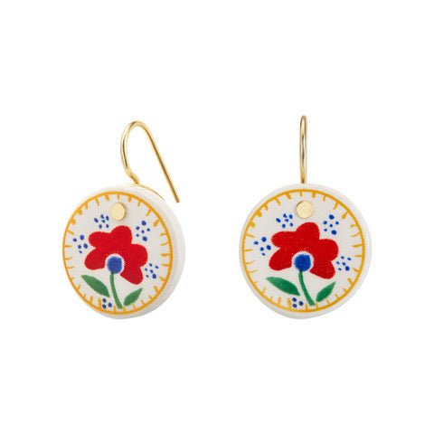 Arméria - Boucles d'oreilles fleurs