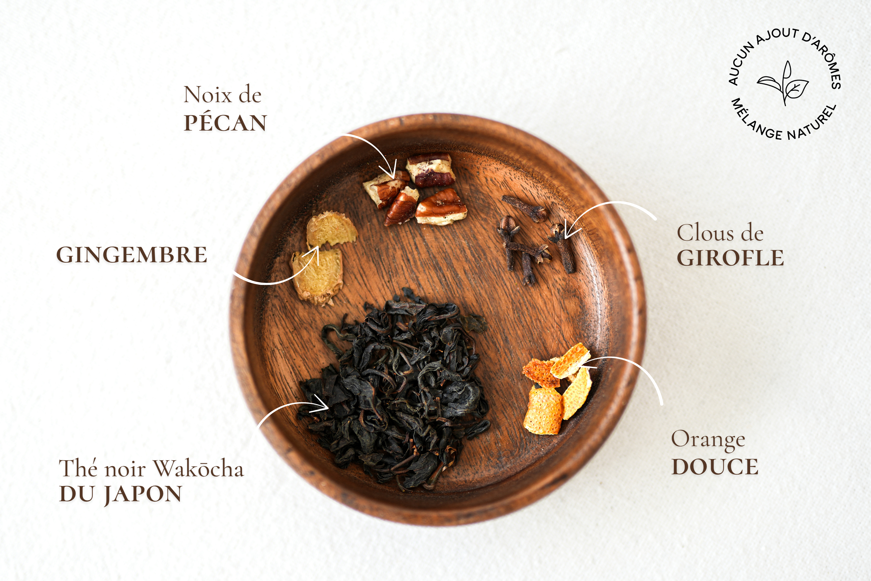 N°11 Thé noir de Noël - Pomme d'Ambre