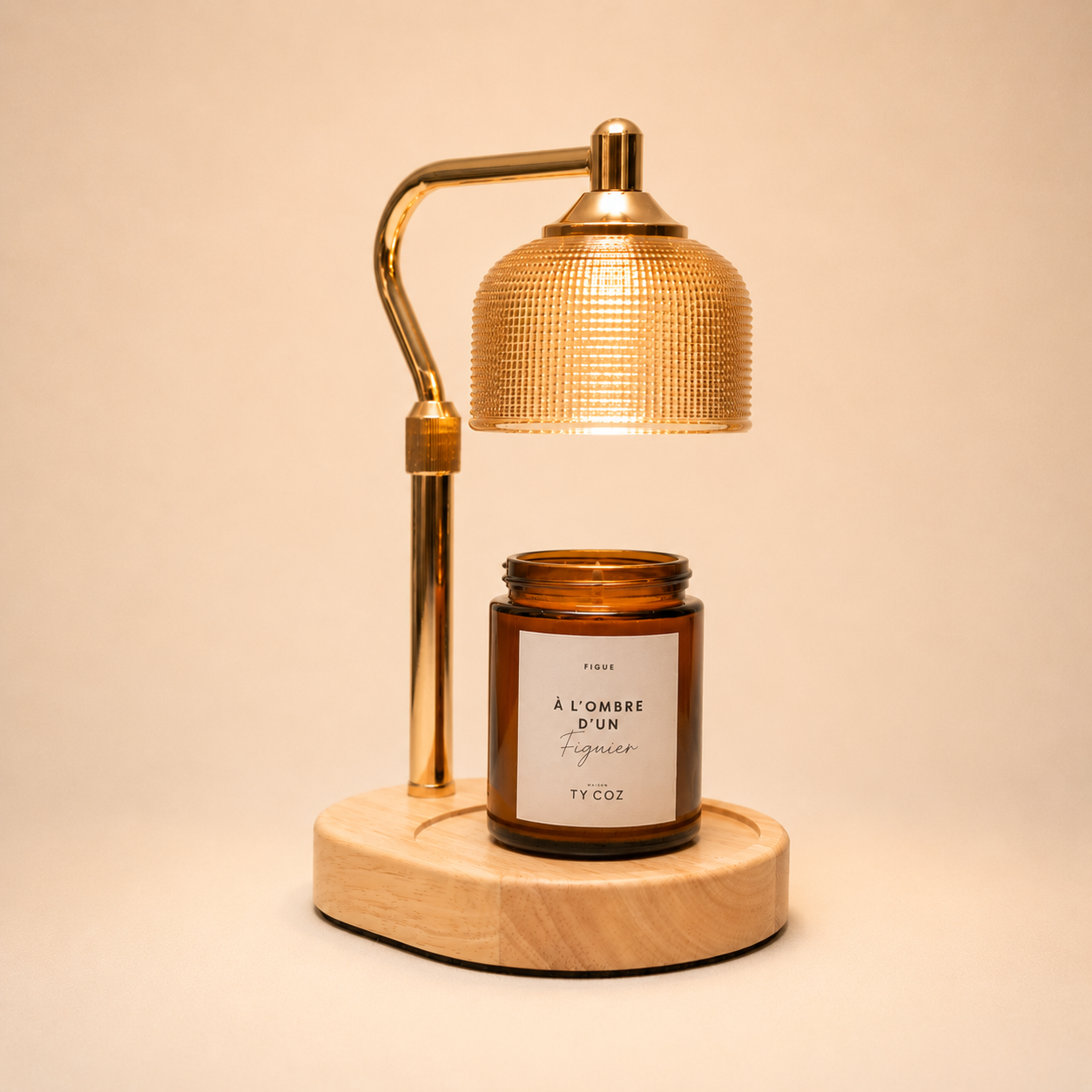 Coffret Fête des Mères Lampe-bougie et bougie 135g