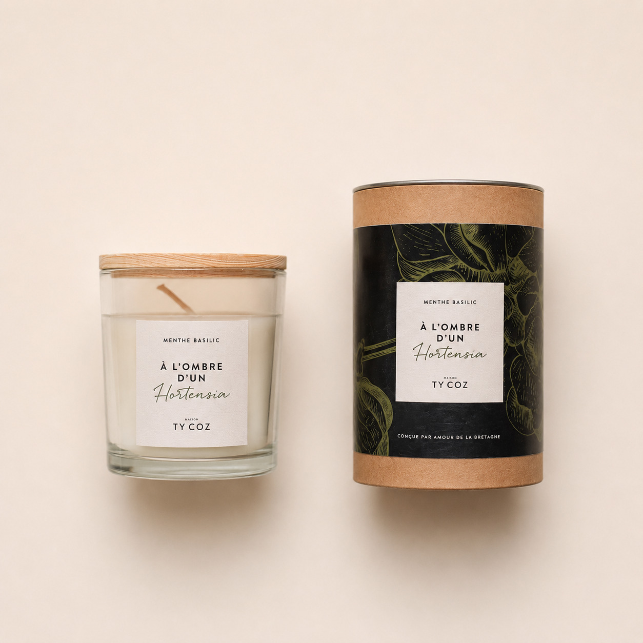 Coffret Fête des Mères Lampe bougie + Bougie 200g