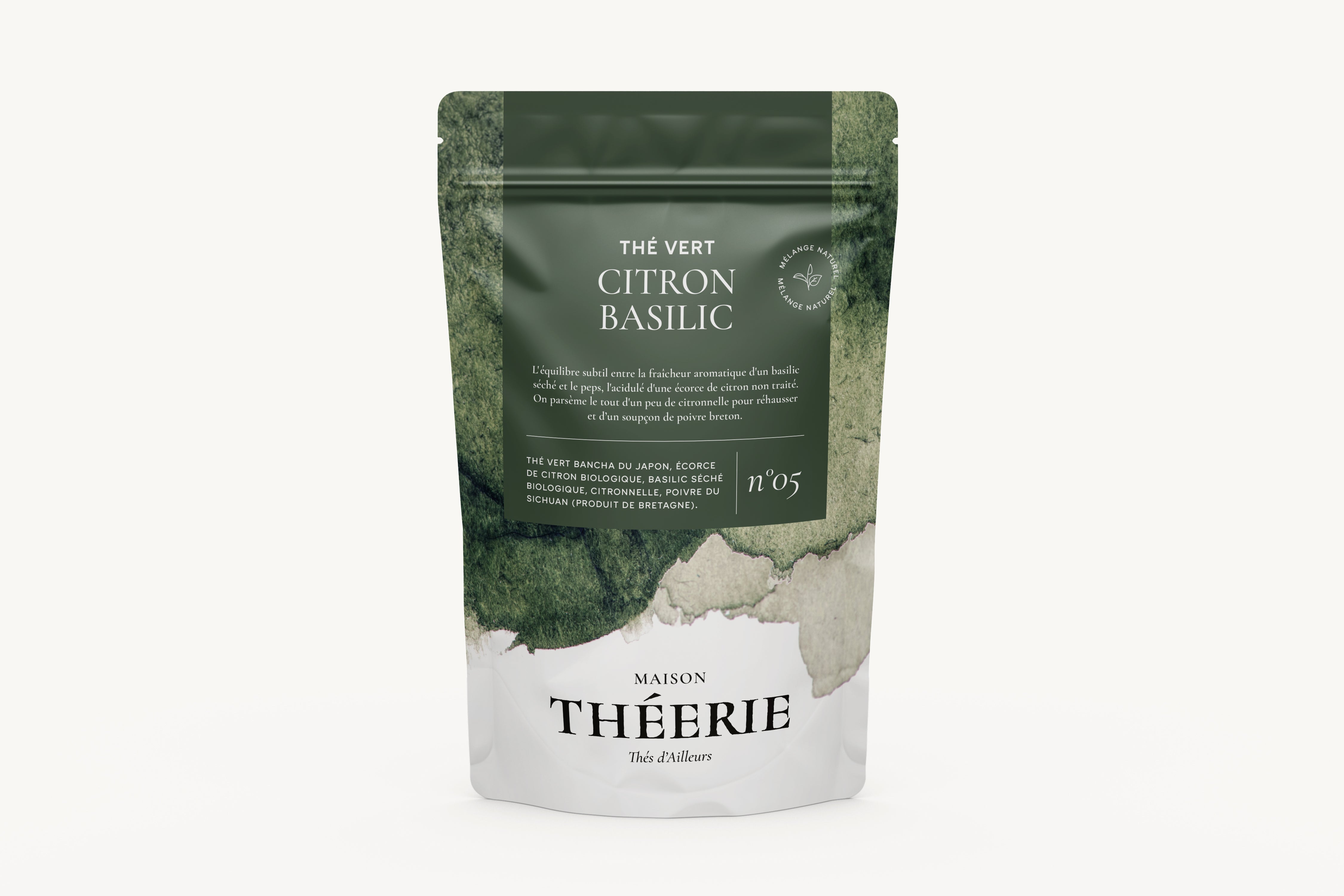 Maison Théerie Thé Citron basilic