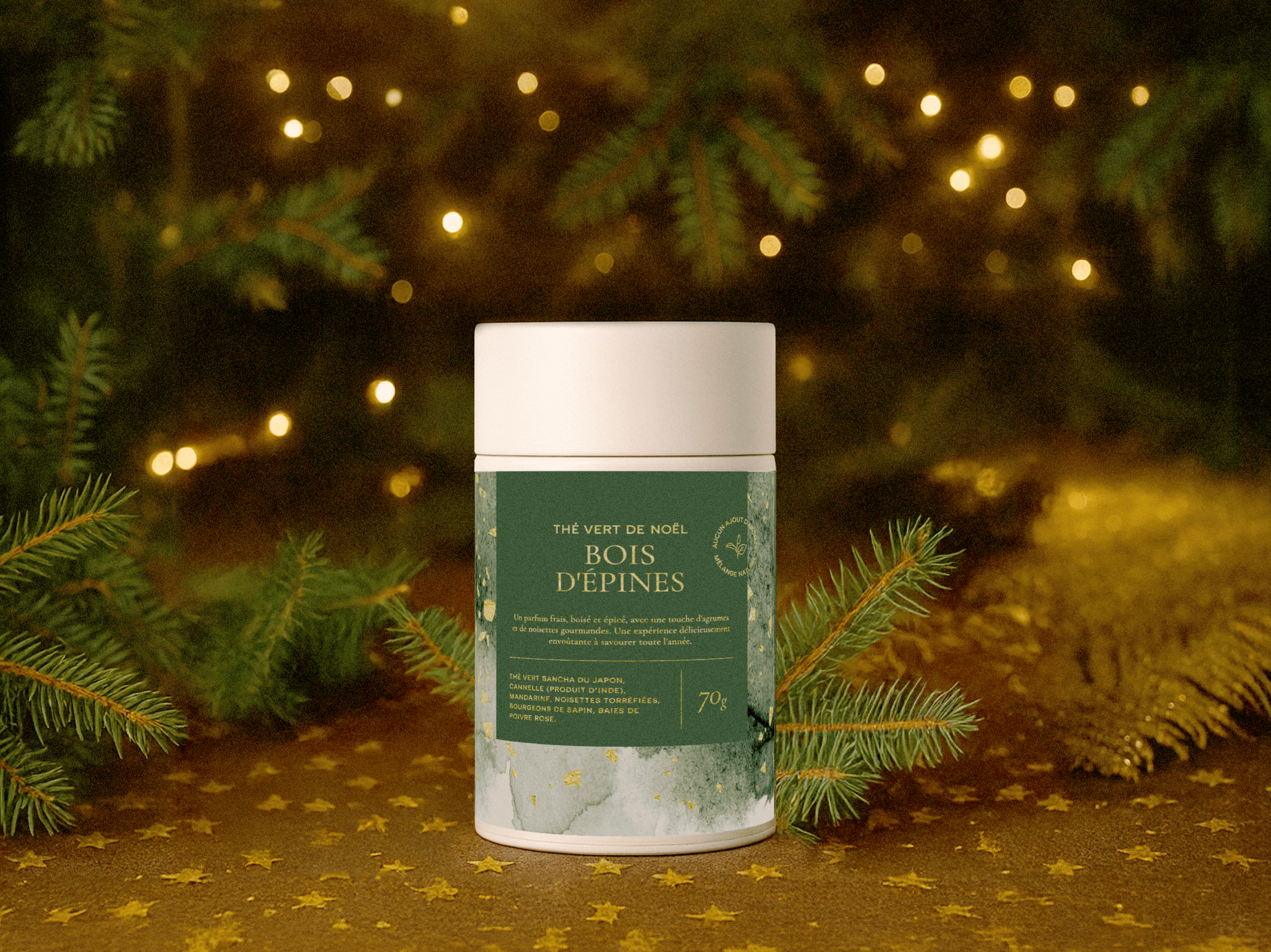 N°3 Thé vert de Noël - Bois d'Épines