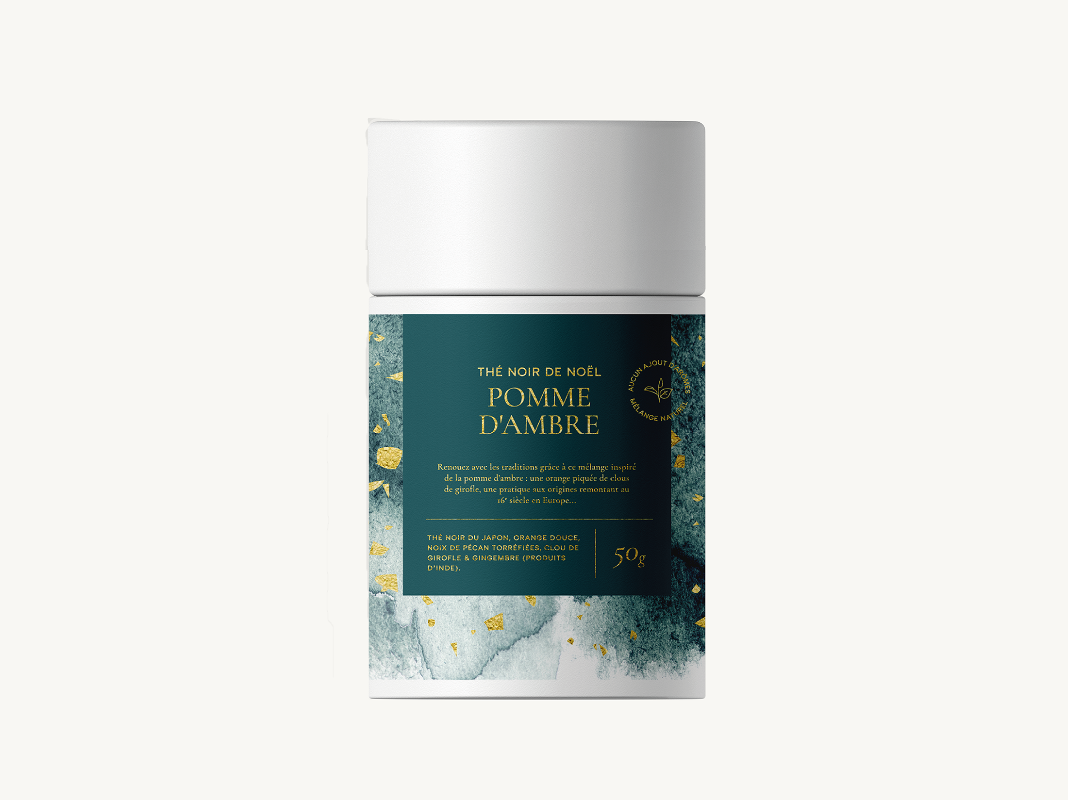 N°11 Thé noir de Noël - Pomme d'Ambre