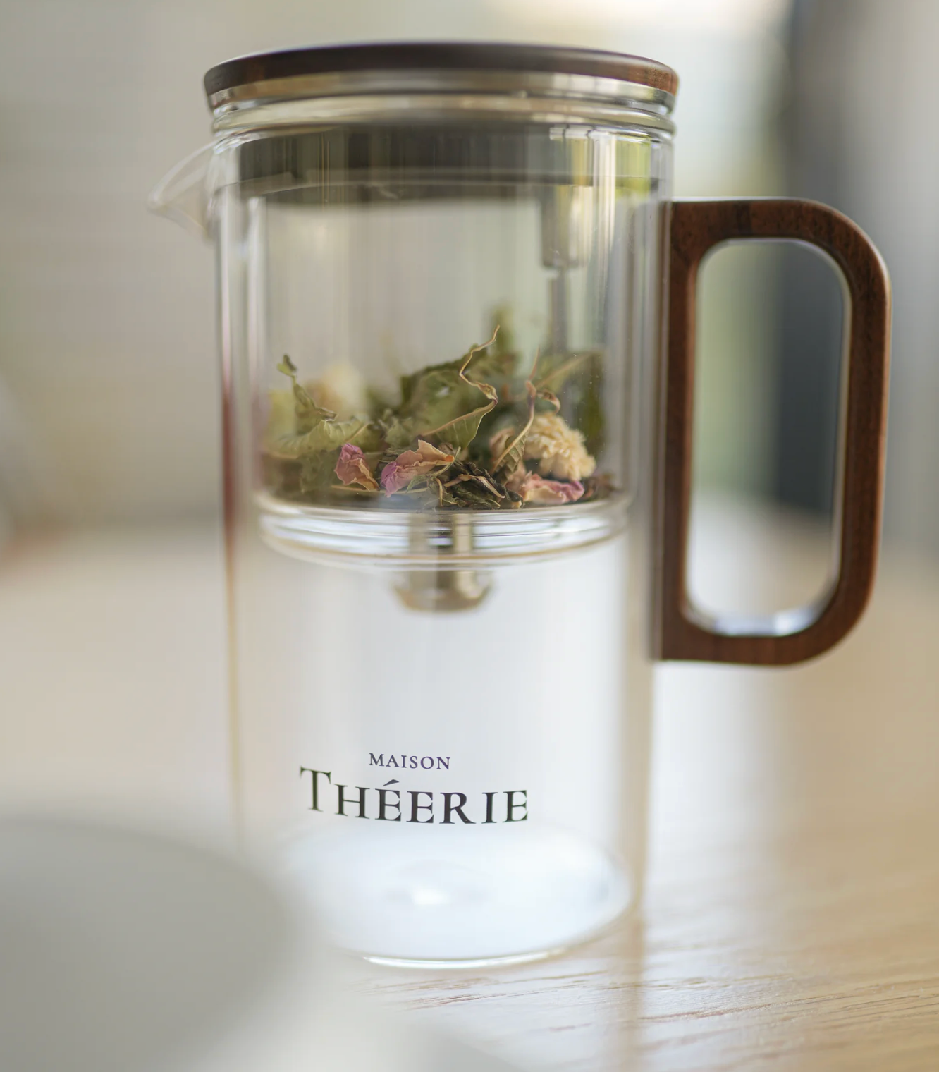 Infuseur en verre avec filtre automatique - 500 ml