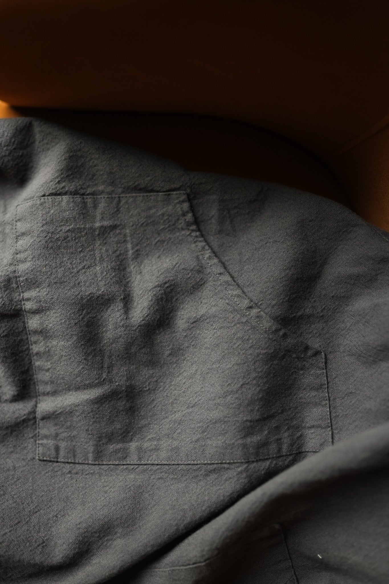 Tablier en coton Brieg - Anthracite