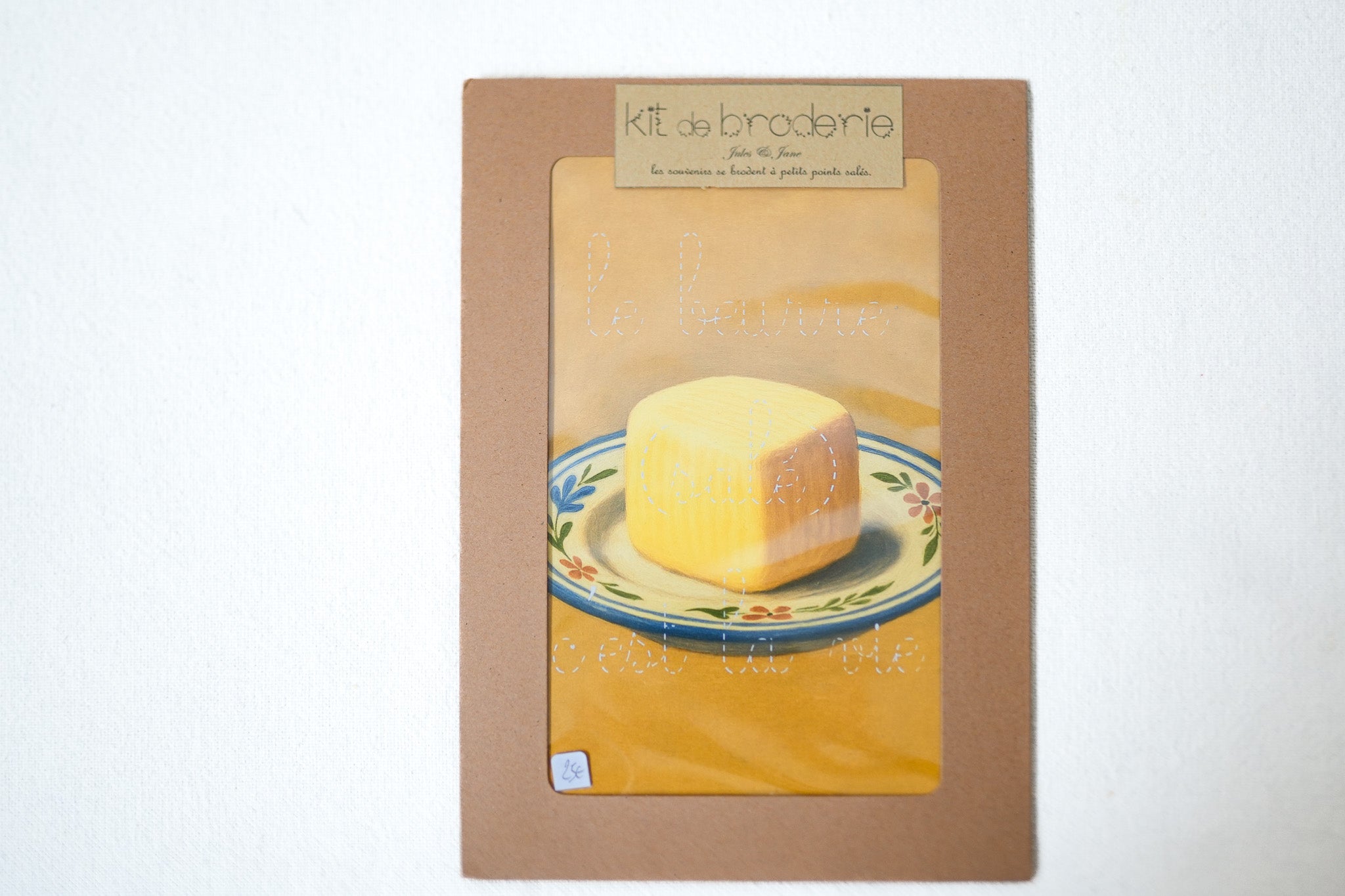 Kit de broderie Jules & Janes