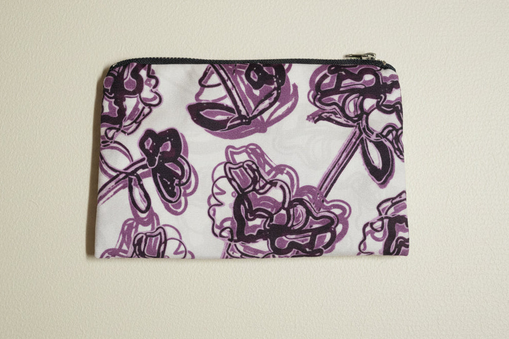 Pochette  Brival - Fleurs bleues