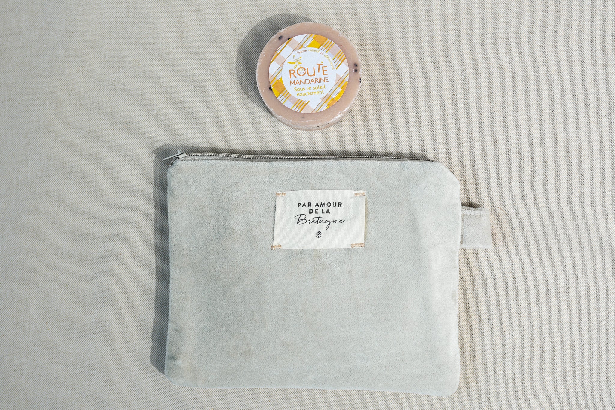 Coffret Pochette Velours & Savon