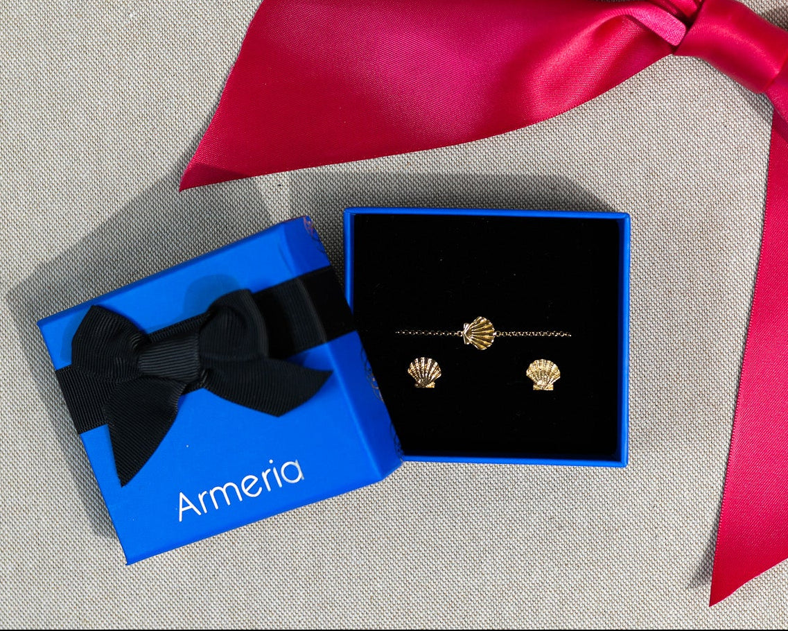 Coffret - Bijoux Coquille Saint Jacques