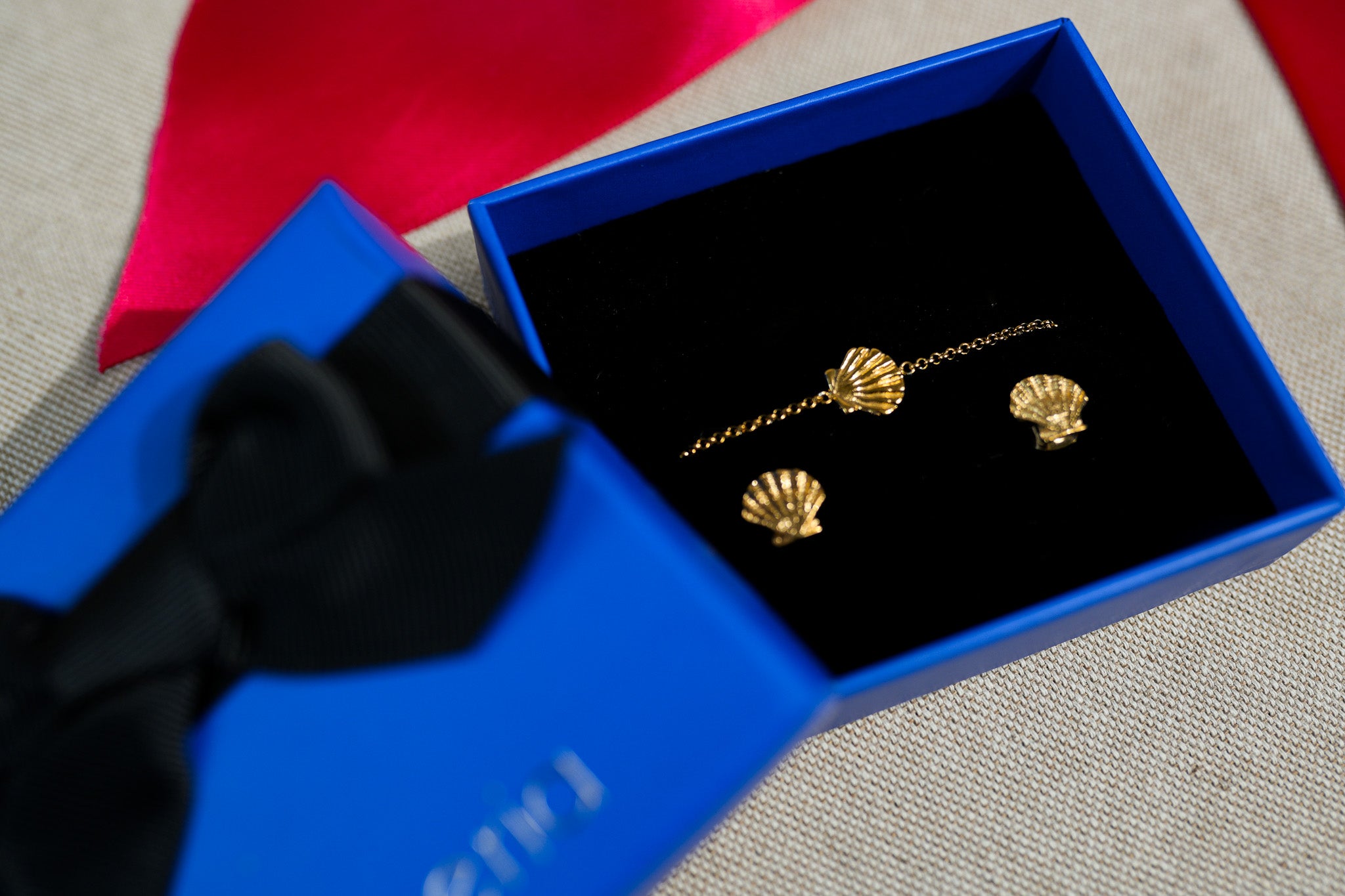 Coffret - Bijoux Coquille Saint Jacques