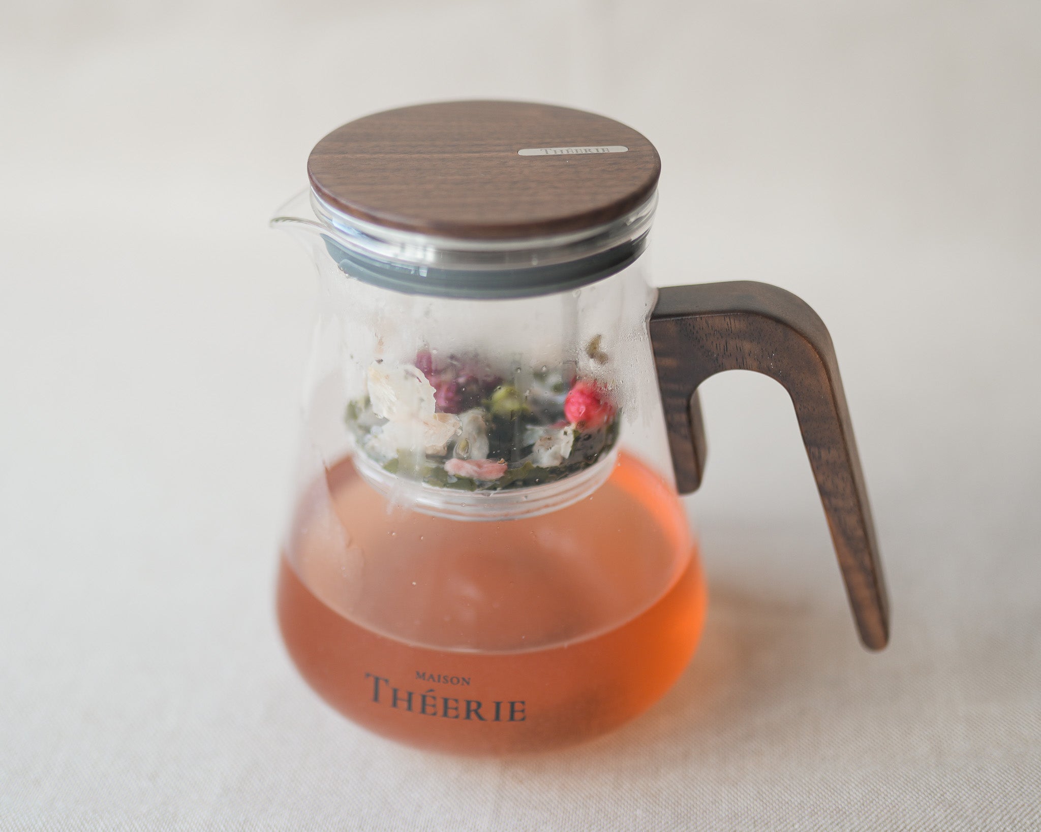 Théière en verre avec filtre automatique - 800 ml