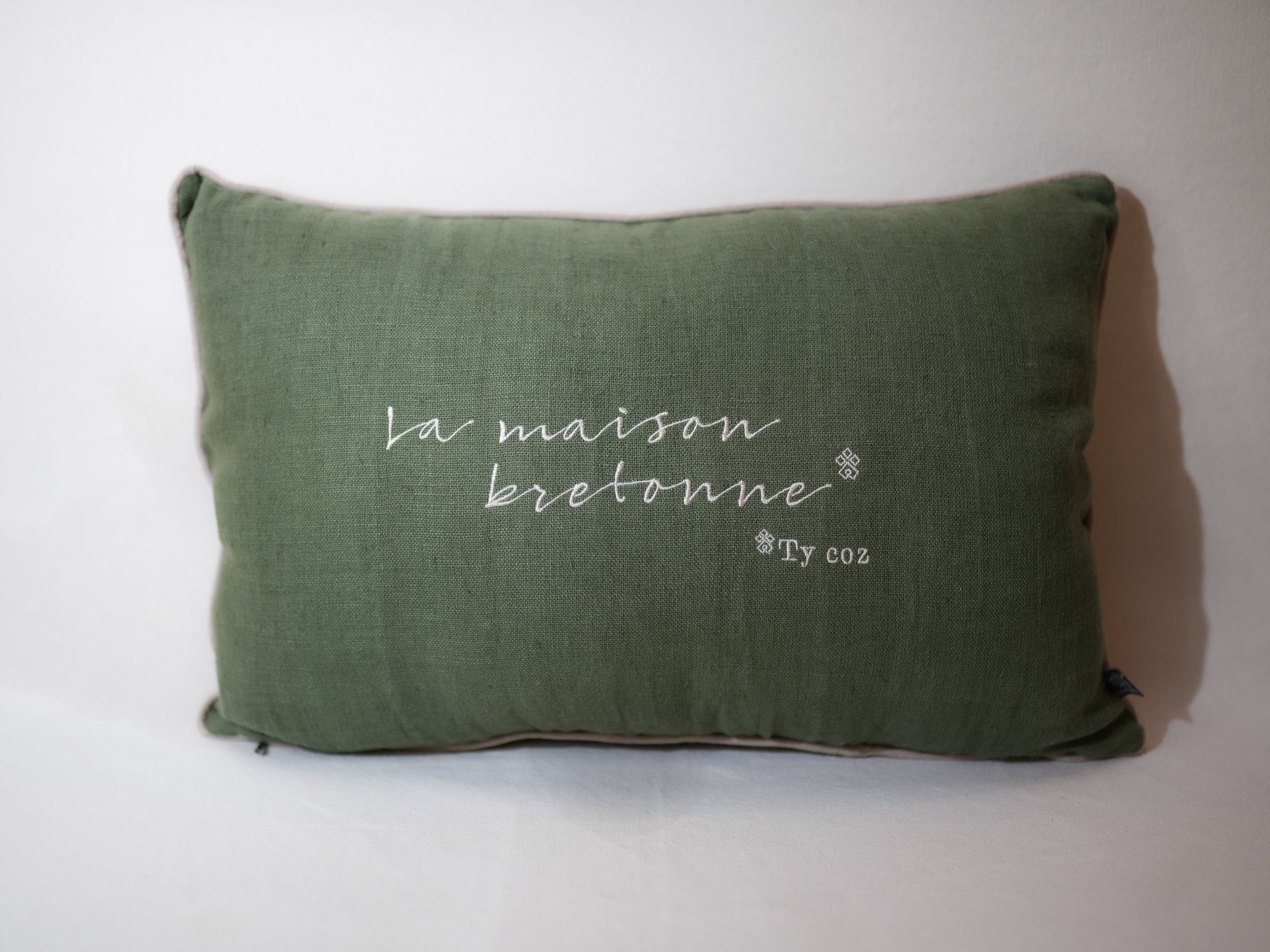 Coussin Dagorn Vert bronze