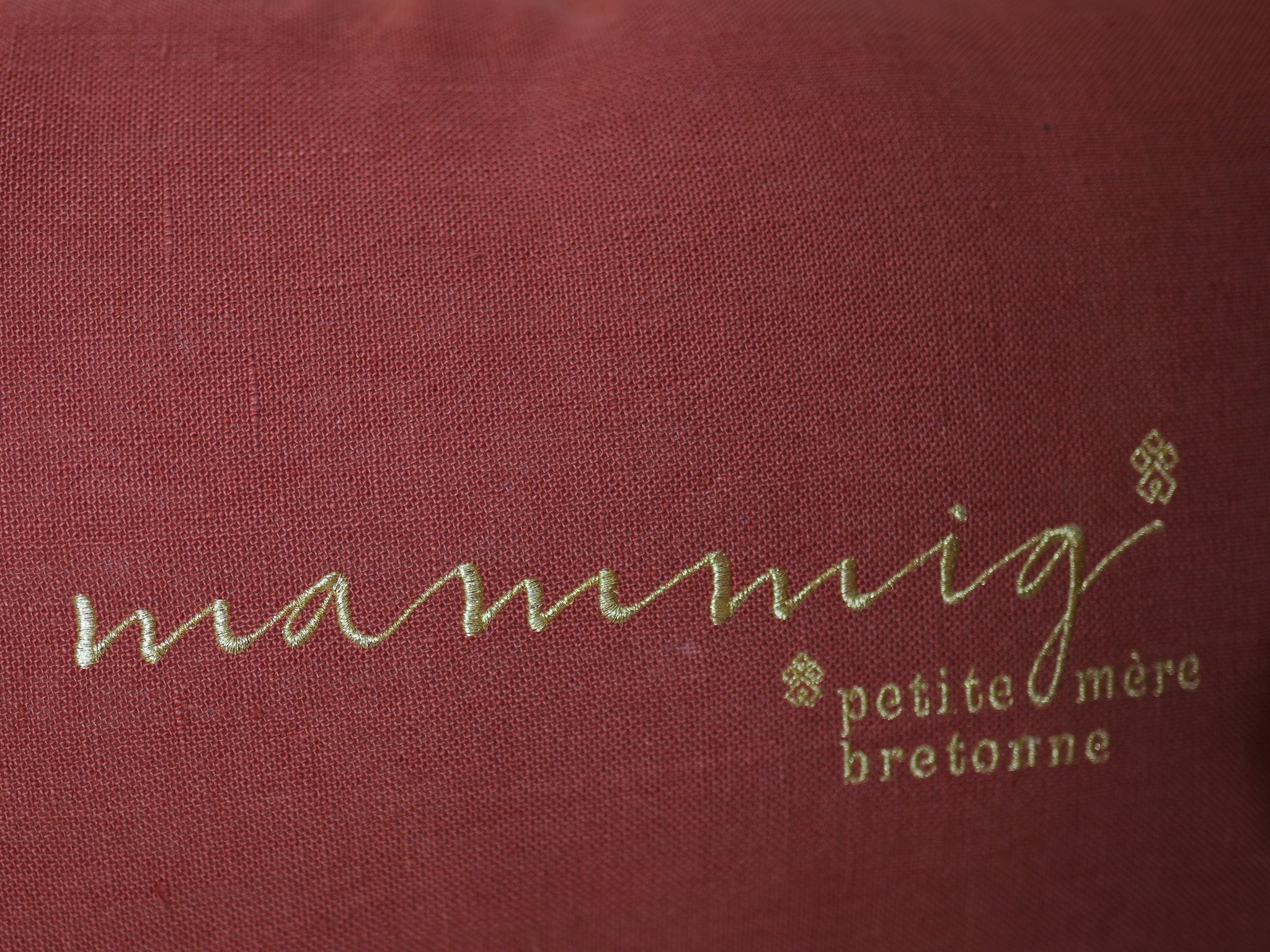 Coussin Dagorn Brique