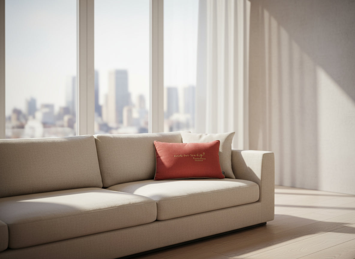 Coussin Dagorn Brique