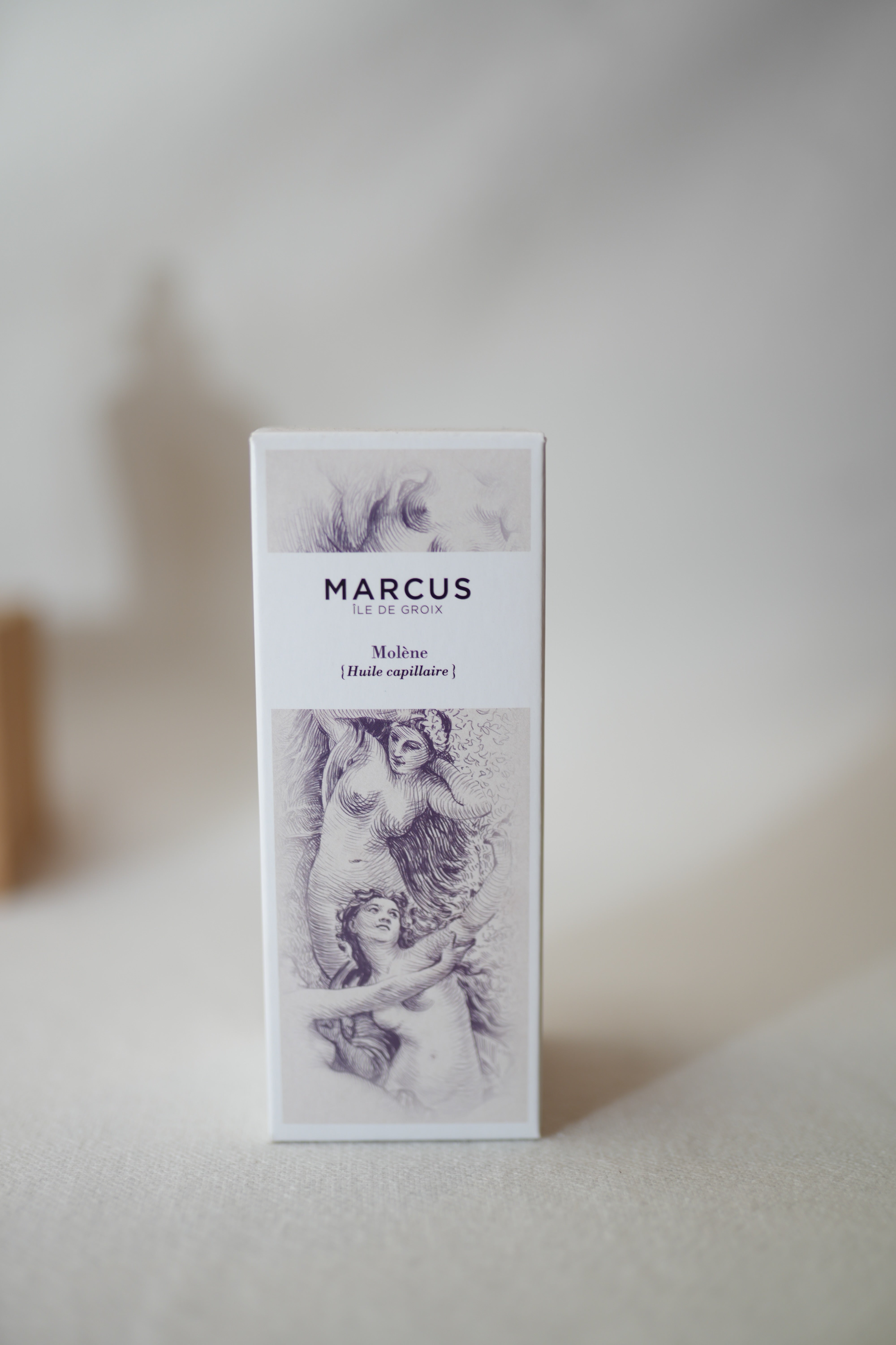 Huile capillaire Molène – Soin réparateur cheveux secs & abîmés (100 ml) – Marcus, Île de Groix