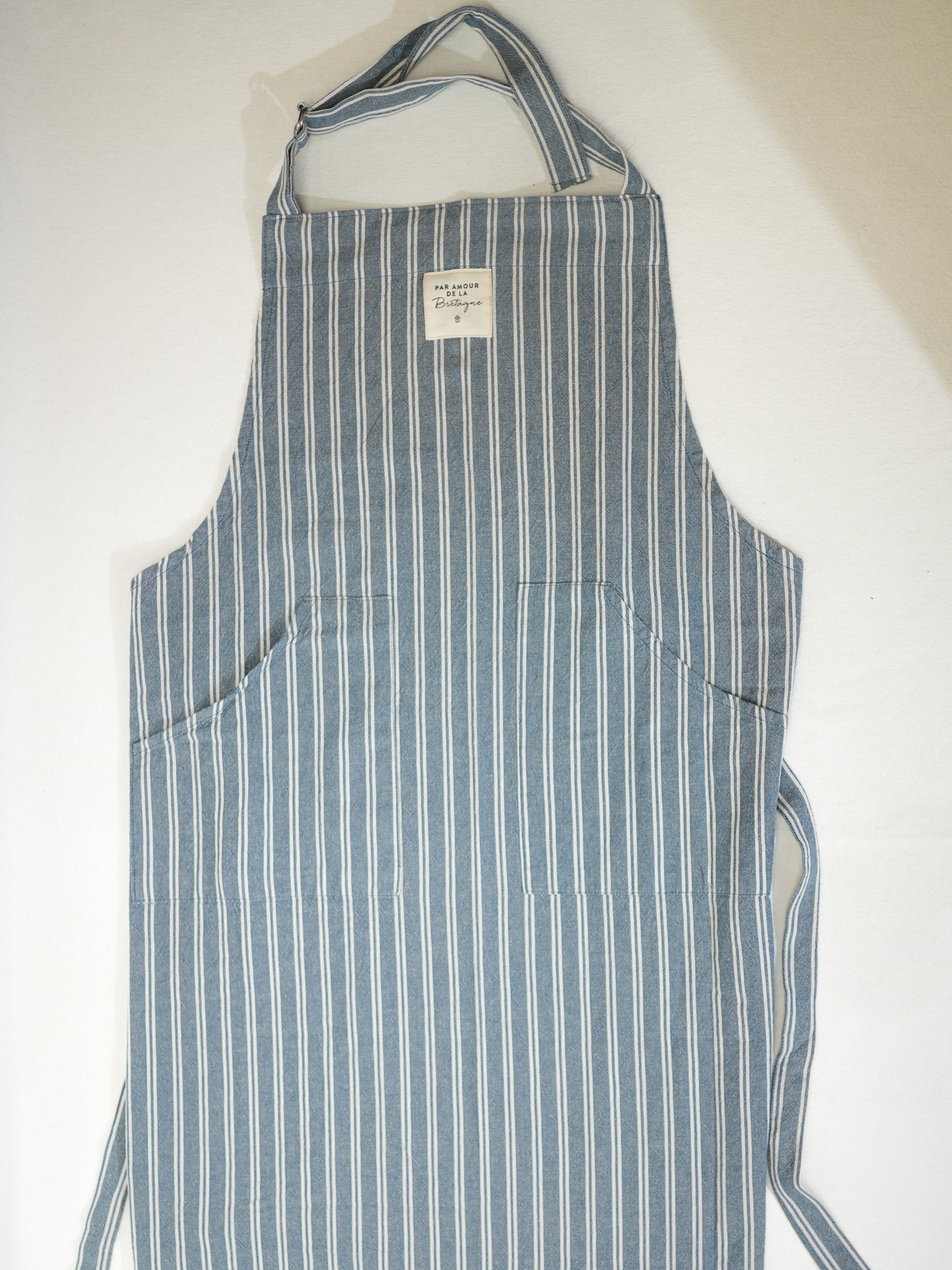 Tablier rayé  