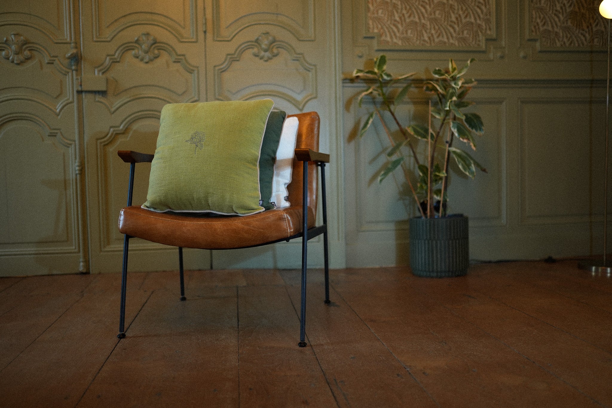 Coussin Annaelle - Hortensia