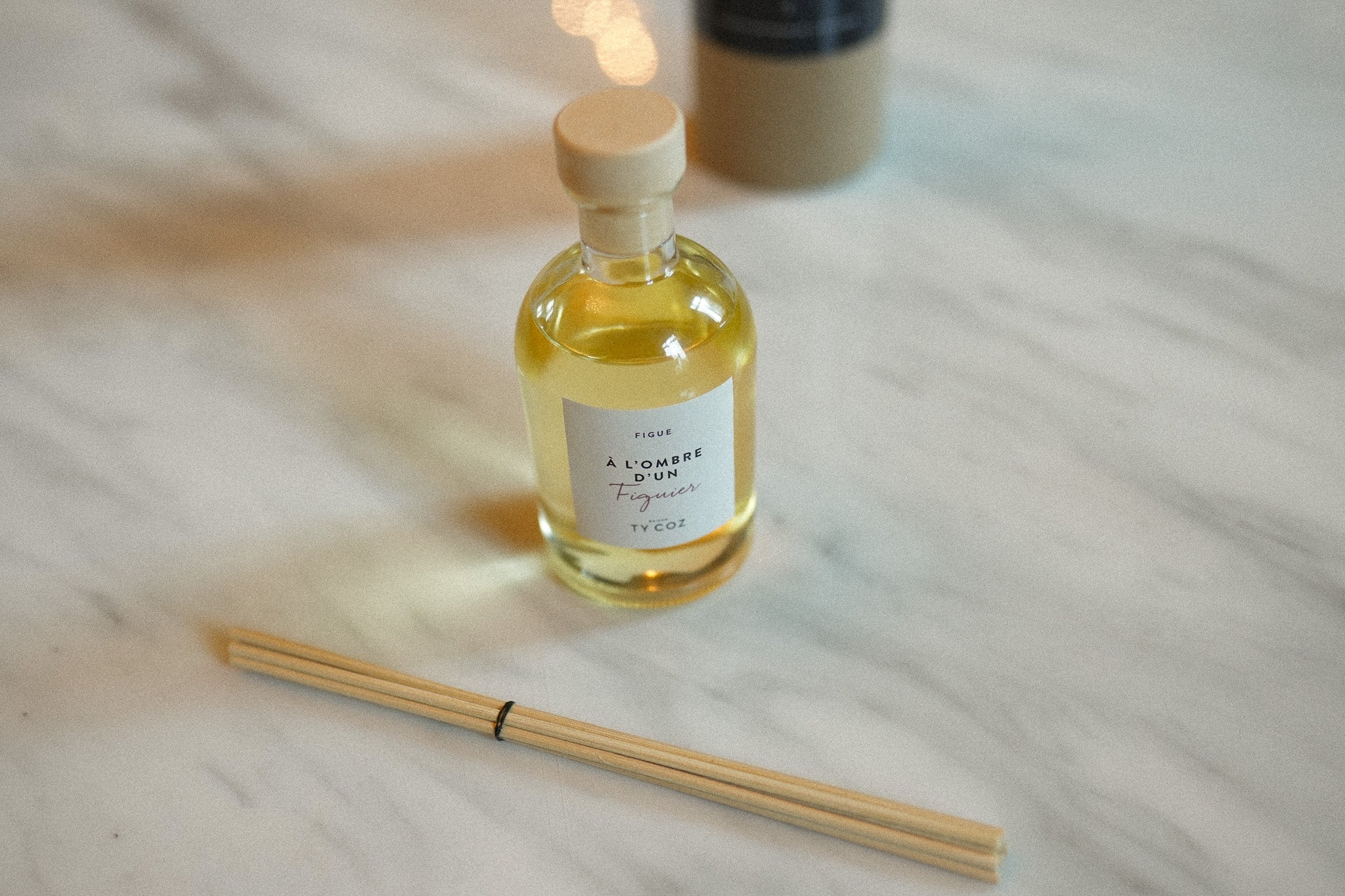 Bouquet parfumé “À l’ombre d’un figuier” (Diffuseur à bâtons)
