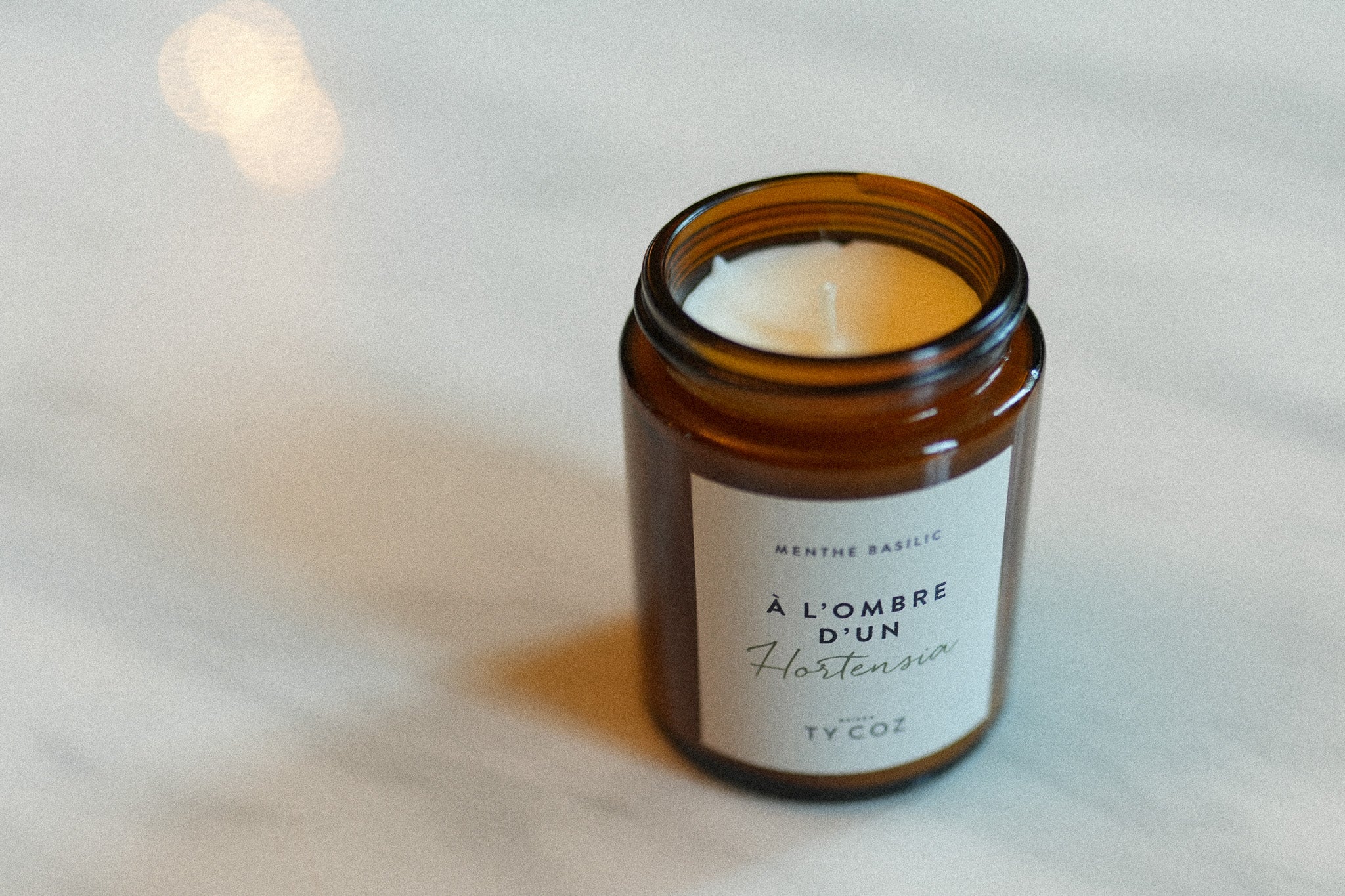 Bougie Sterenn - Menthe Basilic
