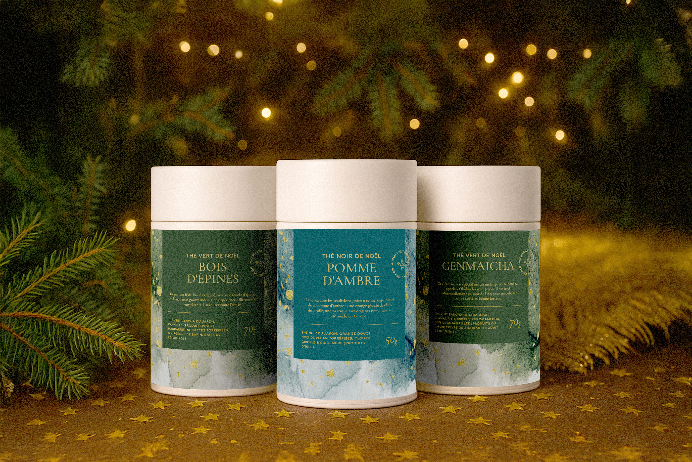 Coffret thés de Noël