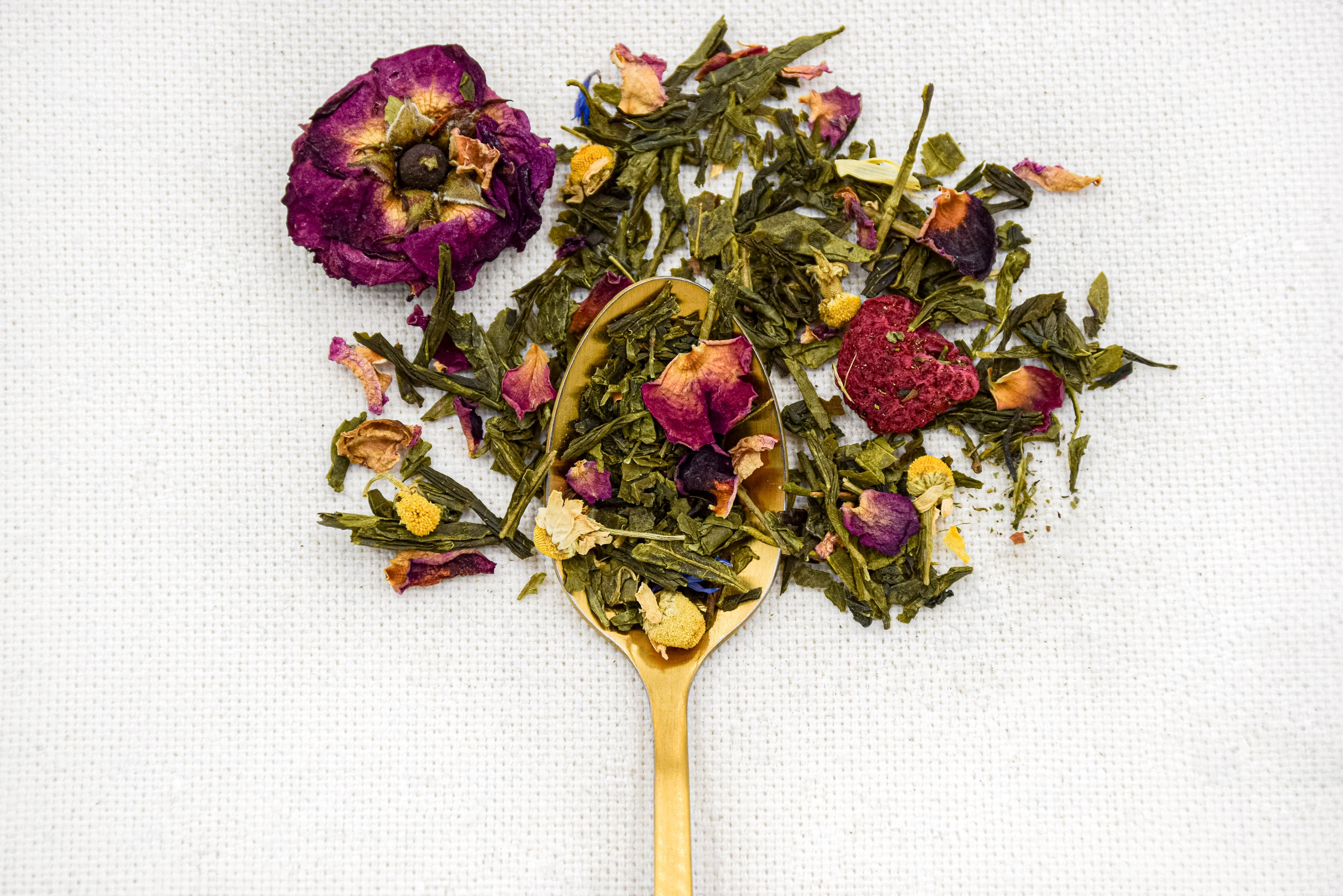 Emile Auté - Thé vert Myrtile Framboise Rose