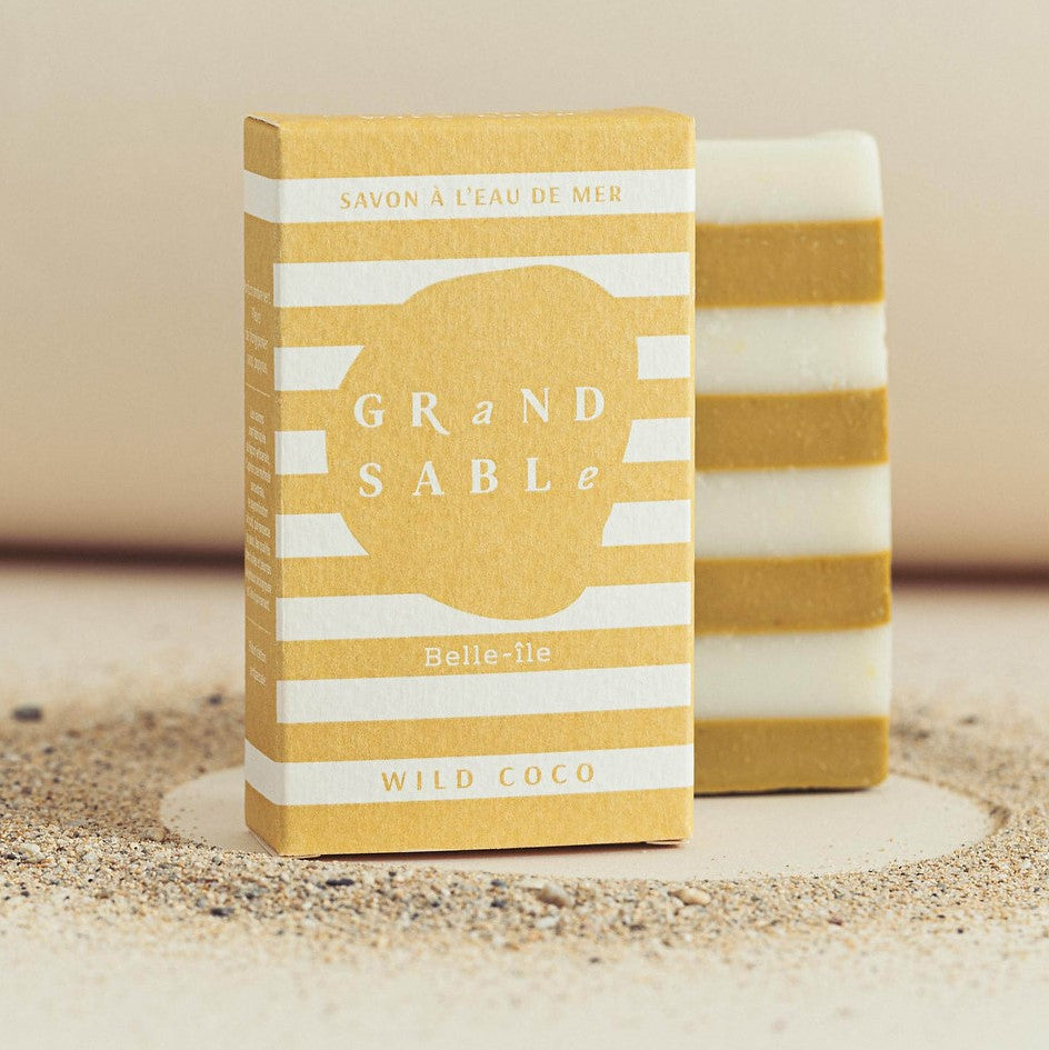 Savon marinière parfumé Grand Sable Wild Coco